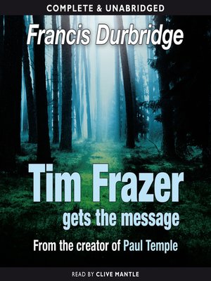 cover image of Tim Frazer Gets the Message